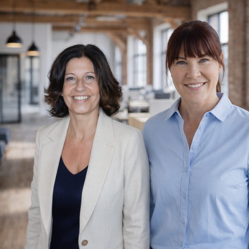 Monika Keil und Marion Wetter, KI-generiertes Bild