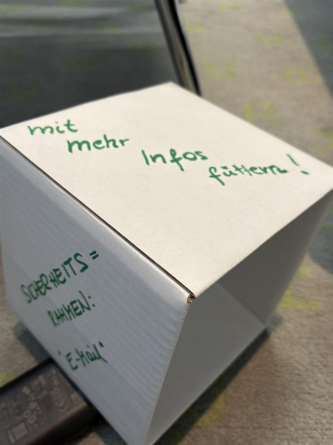 Take-away aus dem Workshop